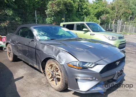 2021 Ford Mustang Ecoboost Premium из США, поврежденный, VIN 1FATP8UH2M5104883